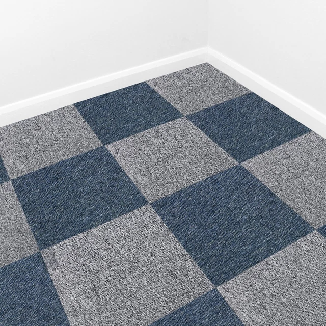 20 x Charcoal Black Carpet Tiles 5m2 Heavy Duty Commercial Grey Premium Flooring