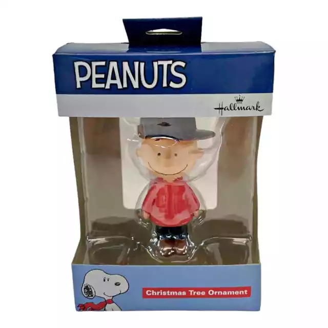 2019 Hallmark PEANUTS Charlie Brown Christmas Tree Ornament 2HCM6266 New In Box