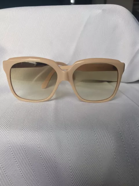 Vintage sunglasses Sintoni Shades Pink Peach Oversized Round