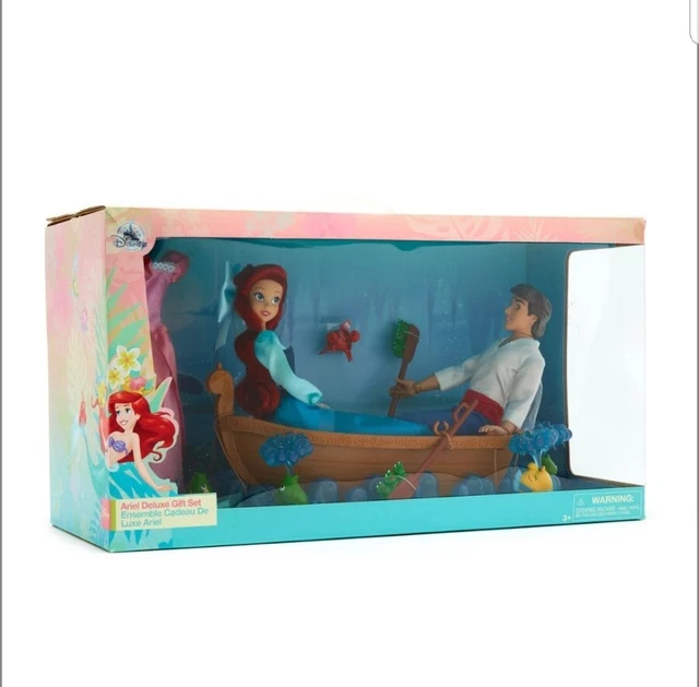 DISNEY STORE ARIEL & Eric Deluxe Playset The Little Mermaid dolls £69. ...