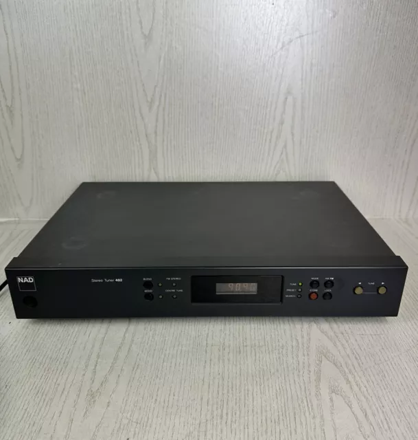 NAD 402 AM/FM Stereo Tuner - Tested & Working