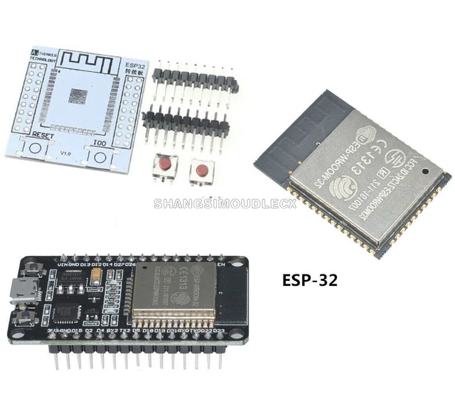 ESP-WROOM-32 ESPRESSIF ESP 32 ESP 32S IoT Wifi Wi-Fi BLE Module with ...