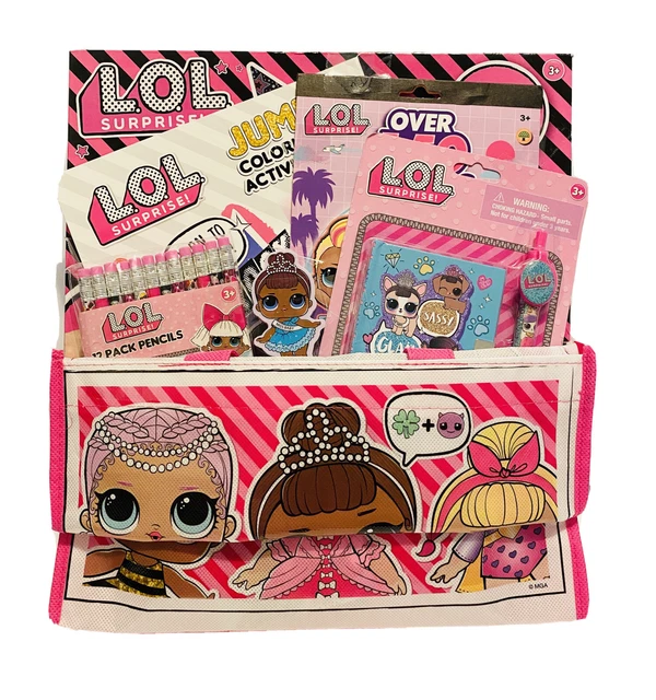 LOL Surprise Dolls Gift Bundle Reusable Party Shopping Bag Basket