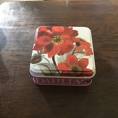 9x8.5x2.5cms Emma Bridgewater Fiori Pocket TIN Rosa canina 