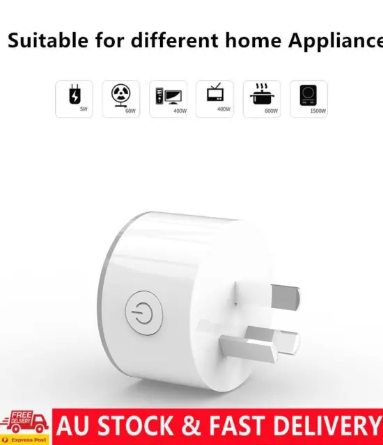 Wifi Plug Smart home Socket Switch Outlet Adaptor App remote Alexa Google home