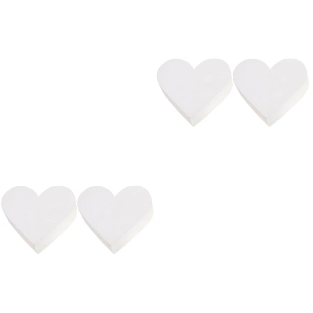 Modello di torta in schiuma 4 pezzi Modello di torta a forma di cuore