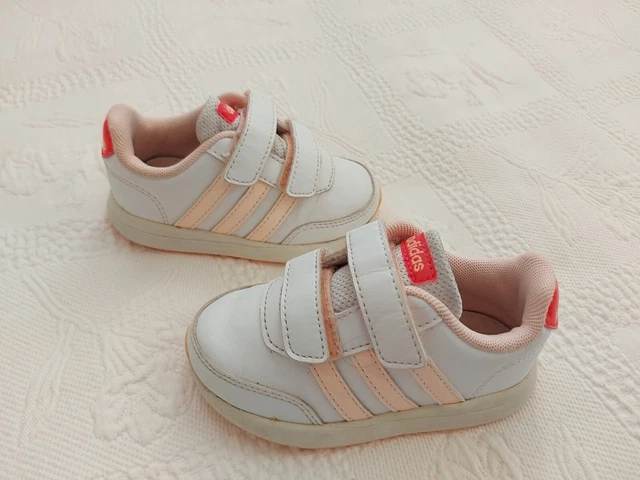 Ottime Condizioni Scarpe Da Ginnastica Adidas Bambina Taglia Neonato 5