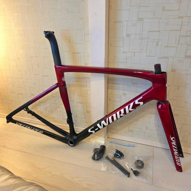 S-Works Tarmac ステム 110mm 12° OS 31.8mm Fiocco Aviotech Light carbon road frameset -seatpost Top tube 56