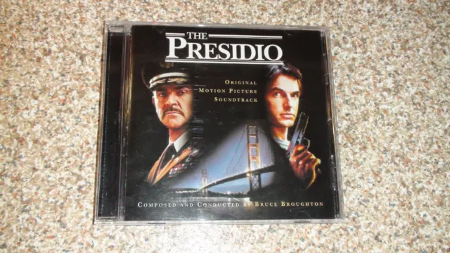 THE PRESIDIO Promo Score Soundtrack CD (Bruce Broughton)