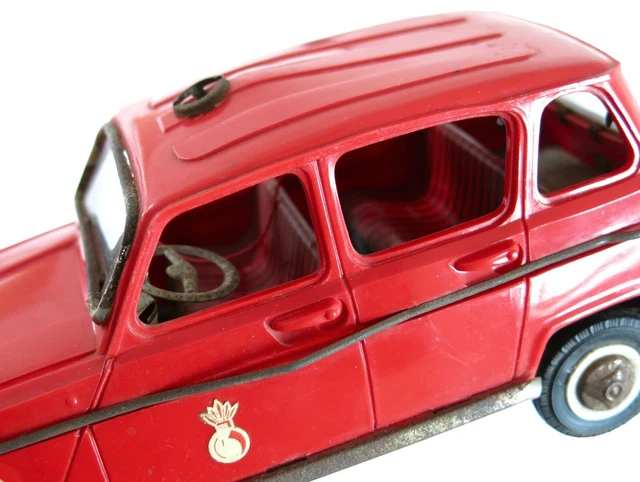 RENAULT 4L POMPIER NOREV - voiture miniature de collection