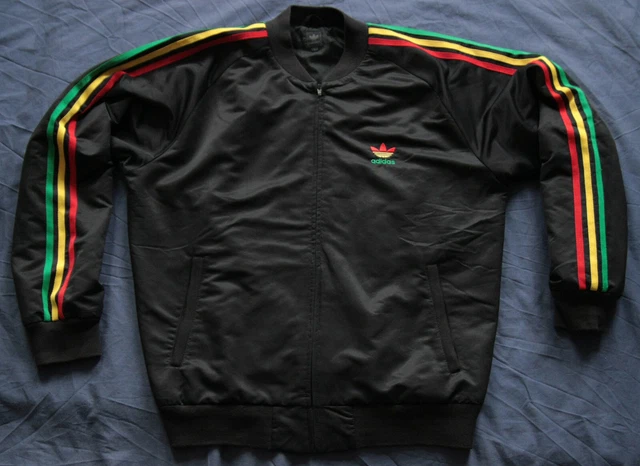 Adidas original deals rasta jacket