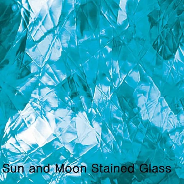 8 X10" Spectrum Glass Sheet S 533-1A - Sky Blue Artique Stained Glass Sheet