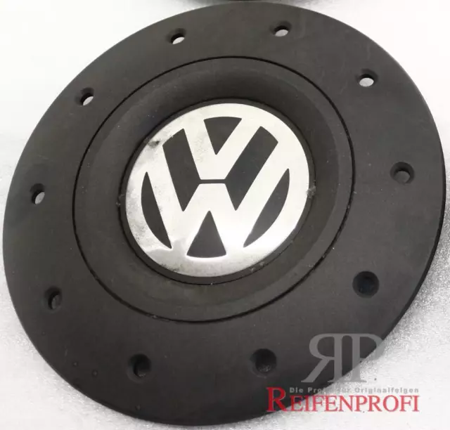 Coprimozzo originale VW 7H0601151B con emblema alluminio usato 1 pezzo