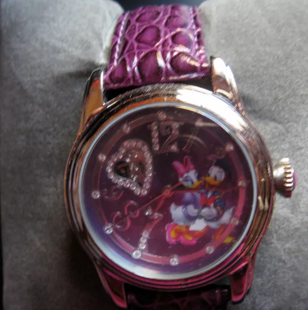 Armbanduhr Disney  Automatik mechanische Uhr Sammleruhr OVP verschieden Motive 3