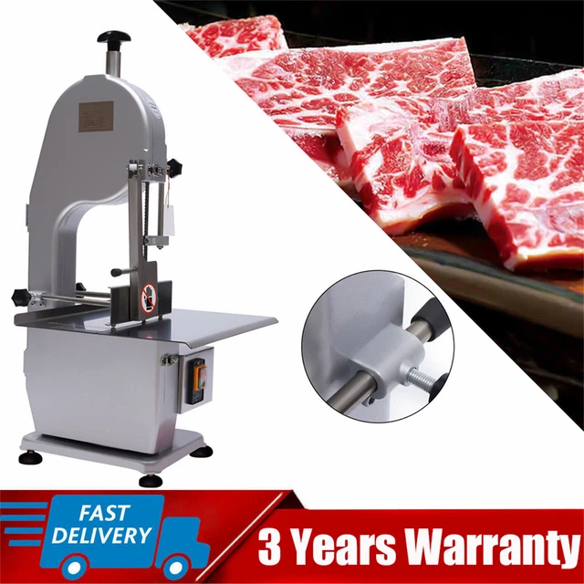 Heavy-Duty Commercial Electric Meat Band Saw Bone Sawing Machine Cutter 1500W