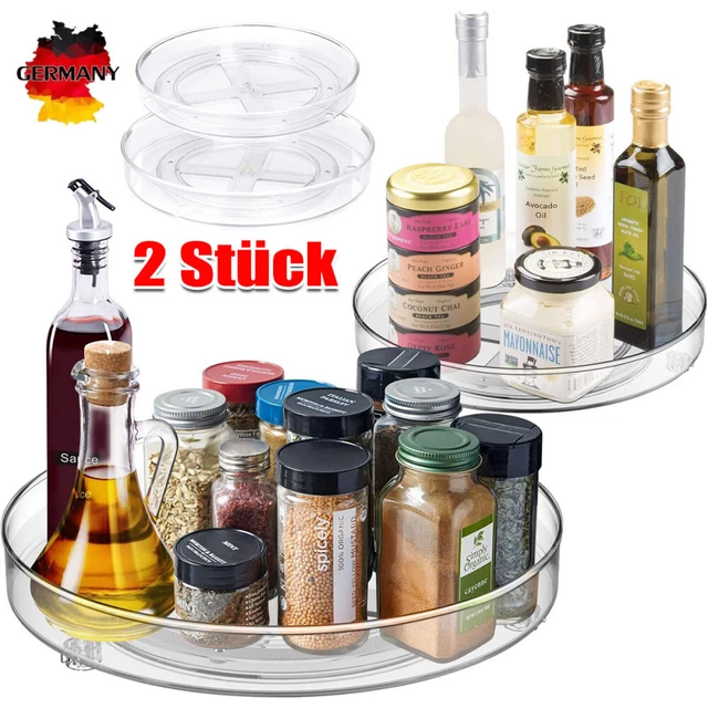 YouCopia FridgeView Drehteller Für Kühlschrank – 27,9 Cm, Weiß, Drehbar