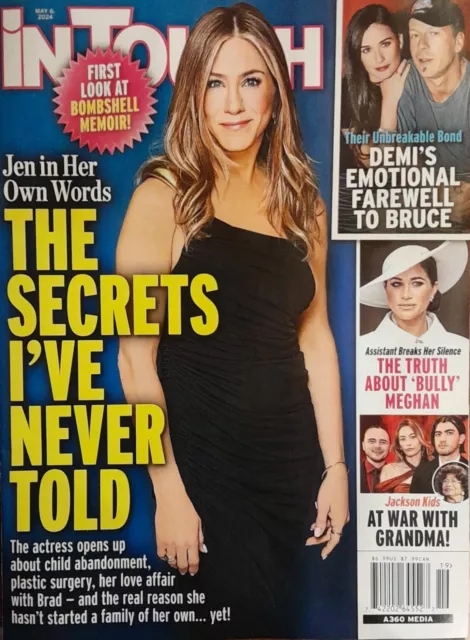 In Touch Magazine May 6,2024 Jen In Her Own Words The Secrets I'Ve Never Told