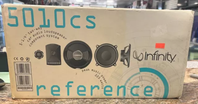 Infinity PR5010CS Reference 5-1/4" 2-Way Car Audio Loudspeaker Component System