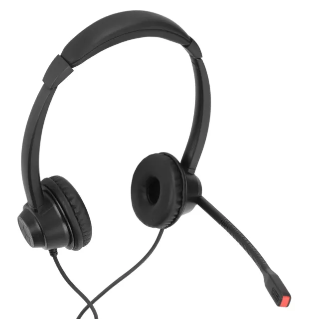 Desk Phone Headset RJ9 Office Headset Supports Binaural Noise