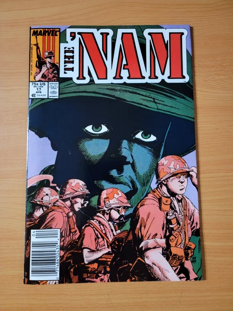 The 'Nam #17 Newsstand Variant ~ NEAR MINT NM ~ 1988 Marvel Comics