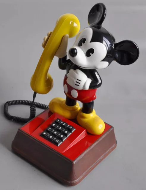 original Micky Maus Mickey Mouse Telefon DFe Ap 322 Post BP Vintage Disney 1990