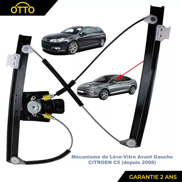 Leve Vitre Electrique Avant Gauche pour Citroen C5 TOURER depuis 2008 9675899080