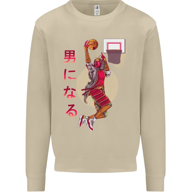 Felpa maglione giocatore di basket samurai uomo 5