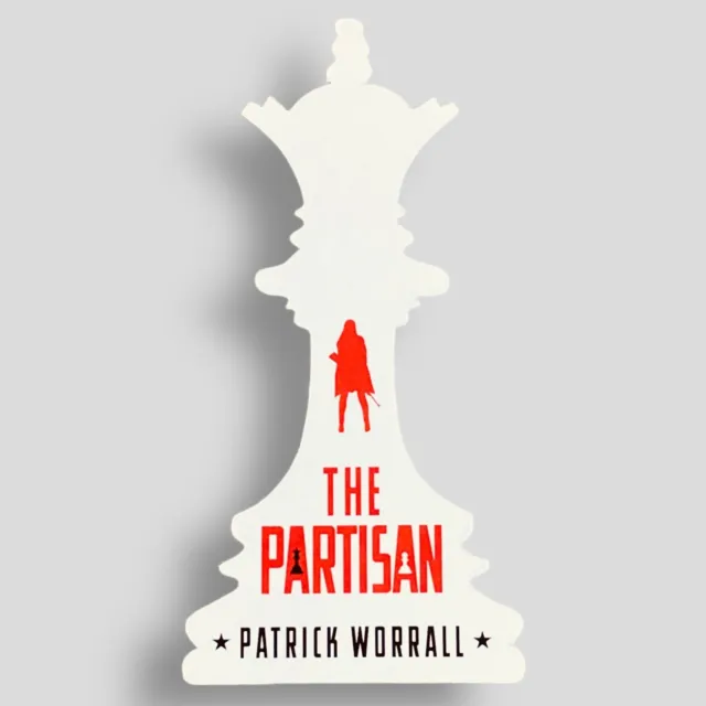 The Partisan Patrick Worrall Collectible PROMOTIONAL BOOKMARK -not the book