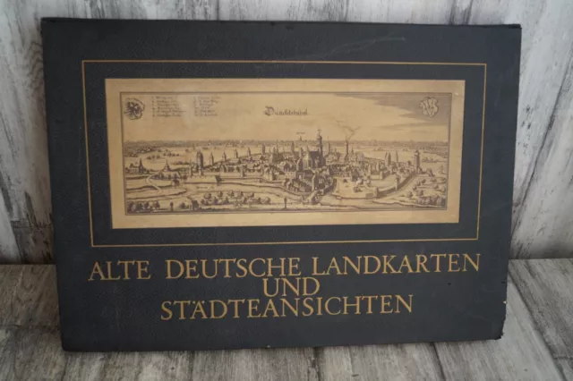 Alte Deutsche Landkarten und Städteansichten 61 Stück