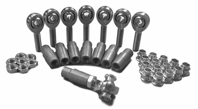 Steinjager Heims, Nuts, Bungs, Inserts Rod End Kits 7/8-14 RH and LH Chrome Moly