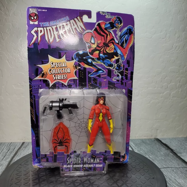 Toy Biz The Amazing Spider-Man Spider Woman Action Figure Marvel 1996 New Sealed