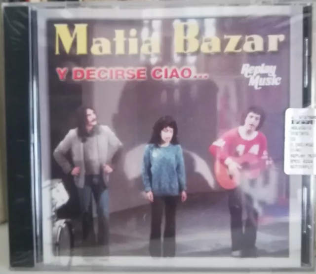 Matia Bazar(Antonella Ruggiero). Y Decirse Ciao. CD In Spagnolo. Sig.