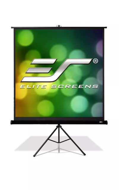 Elite Screens Tripod Pro 119" 1:1 Adjustable Multi Portable Projector Screen