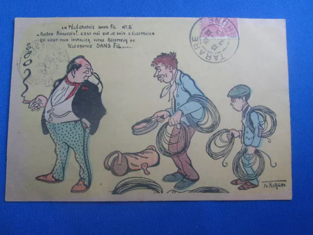 cpa fantasy illustrator norwinsl electrician and bourgeois humor