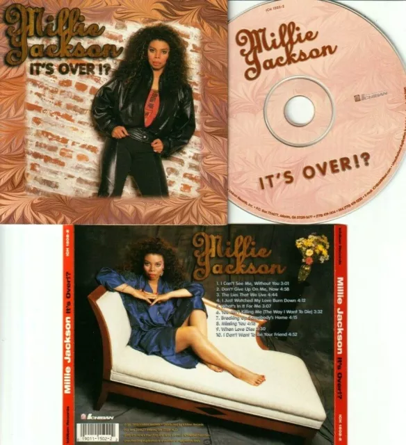 Millie Jackson It's Over!? (1995, CD) LIKE NEW