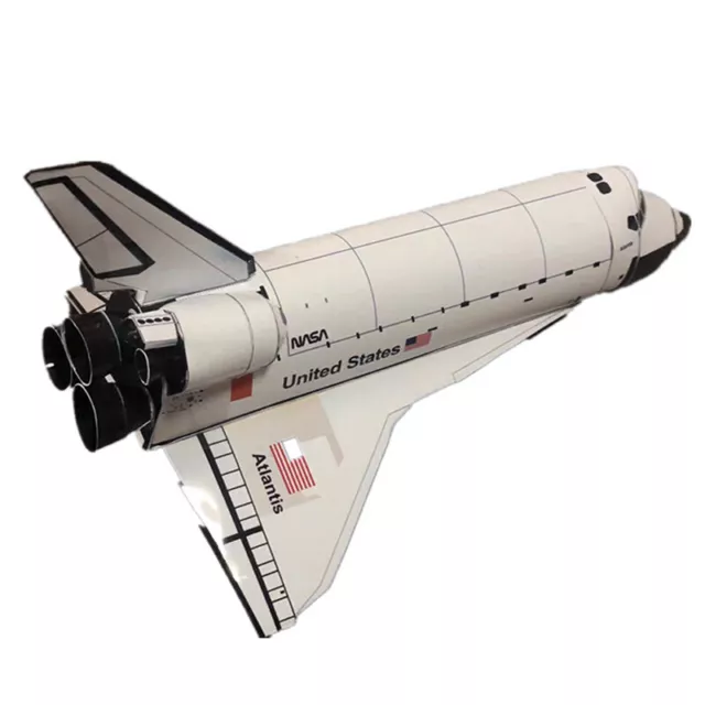 1:150 Space Shuttle Space Rocket Model DIY 3D Paper Card Model Construction T Wa