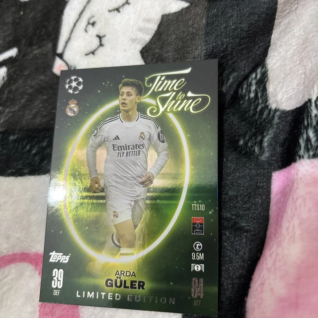 LIMITED EDITION ARDA Guler Match Attax 2024 2025 Time To Shine 24 25 limited-edition-arda-guler-match-attax-2024-2025-time-to-shine-24-25