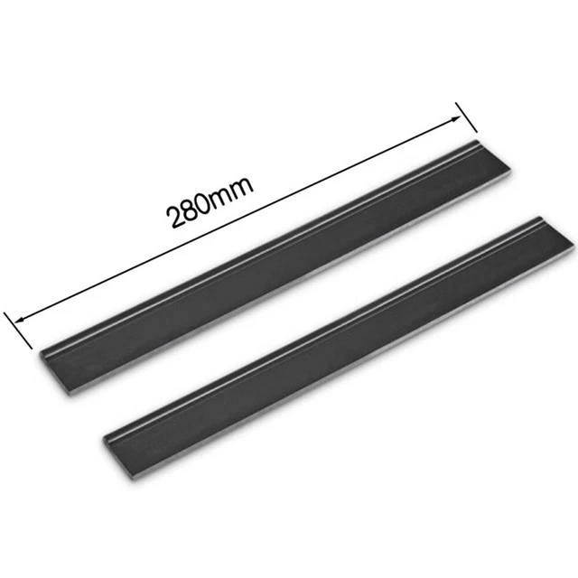 Lame in gomma facili da installare per aspirapolvere Karcher WV50 WV2 (set di 4)