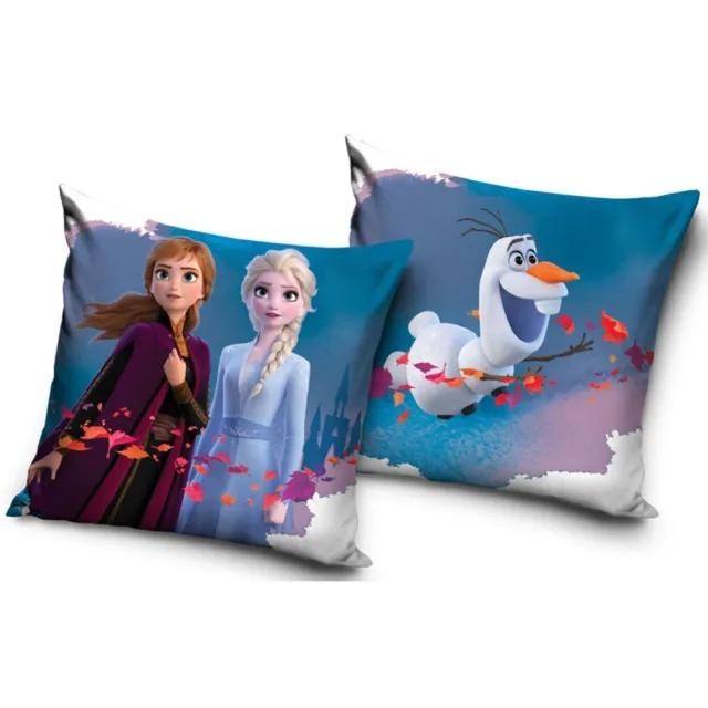 Disney Die Eiskönigin Frozen  1 Kissen Kuschelkissen Wendekissen 40 x 40 cm