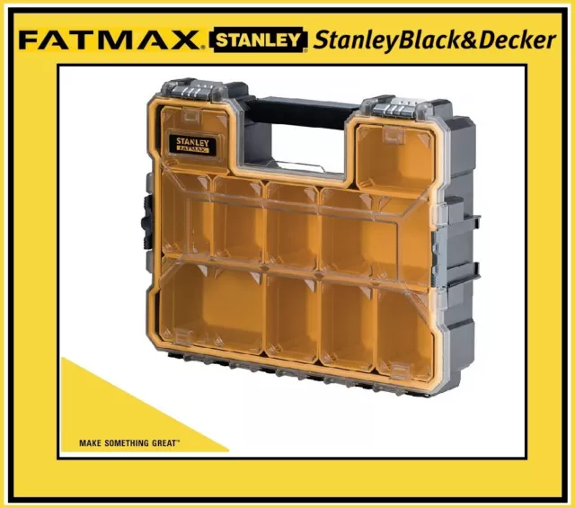 Stanley Profi Organizer FatMax tief - 1-97-518 Sortimentskasten - schlagfest !