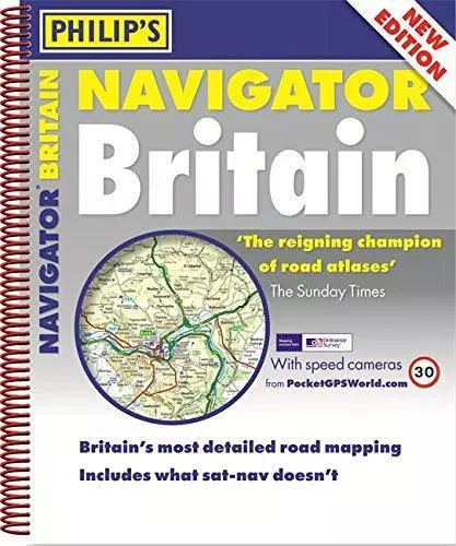 Philip's Navigator Britain Spiral (Philips Road Atlas)