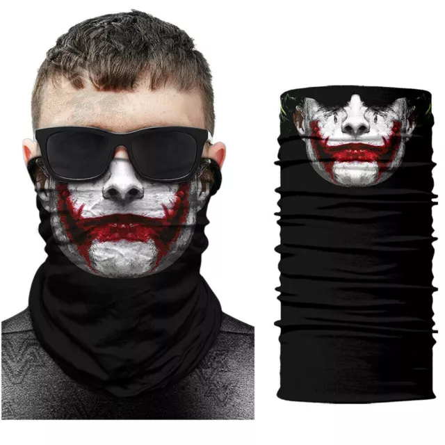 UV Protection Face Mask Neck Gaiter Shield Scarf Breathable Bandana Balaclava