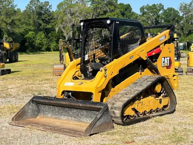 2022 Caterpillar 289D3 Skid Steer Track Loader Crawler bidadoo