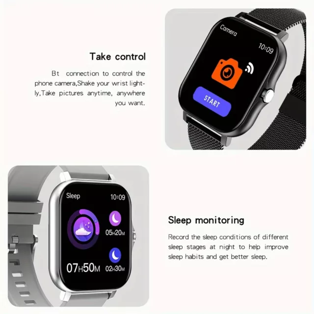 Smart Watch For Men Women Gift For Xiaomi Full Touch Screen Sport Fitness Watche 3