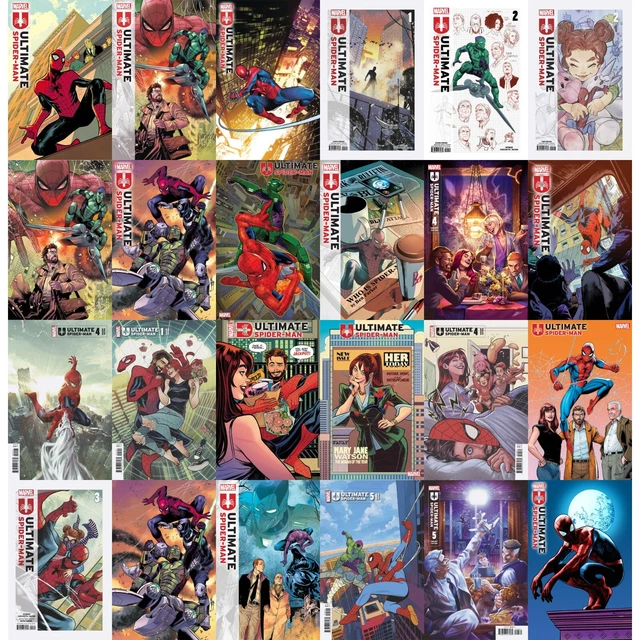 ULTIMATE SPIDERMAN (2024) 1 2 3 4 5 Variants Marvel Comics COVER