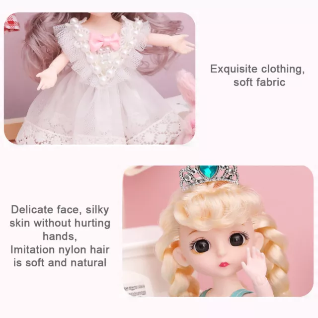 16cm Gift Kids Toy Interactive Home For Girl Simulated Mini Doll Pretend Play