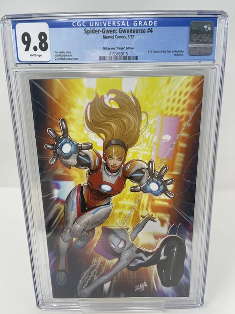Spider-Gwen: Gwenverse 4 Marvel Comics 9/22 David Nakayama CGC Graded 9.8