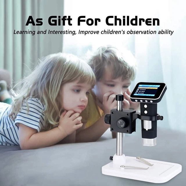 3.5 Inch LCD WIFI Electron Microscope 500X USB Wireless WIFI Digital Magnif W8I3