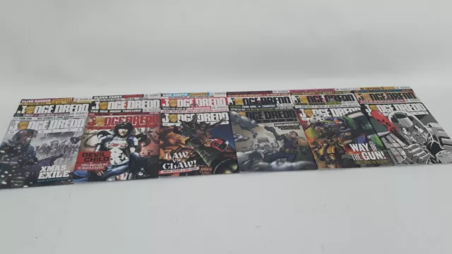 Bundle on 56 Judge Dredd Megazine 2009 Issue 286 - Issue 342 In Good Condition