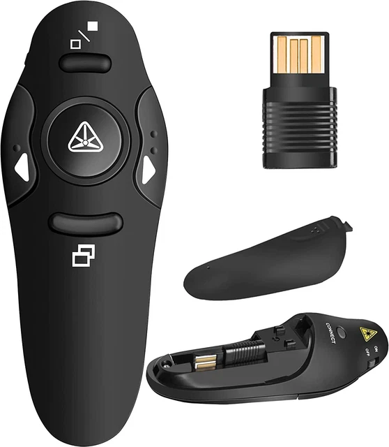 Presentation Clicker Wireless Presenter Remote Clicker for PowerPoint , RF 2.4GH